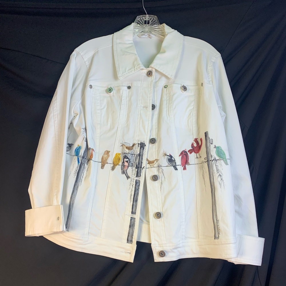 Simon Chang Jacket (hand painted)